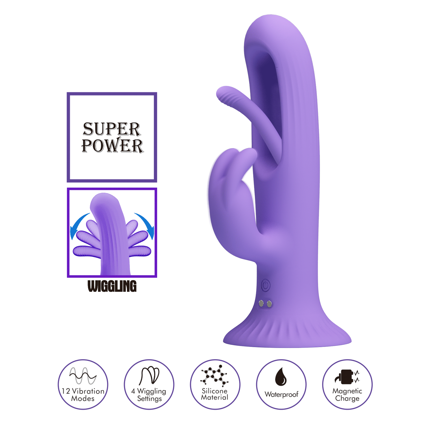 Vibratore Rabbit Killmoulis - immagine 2