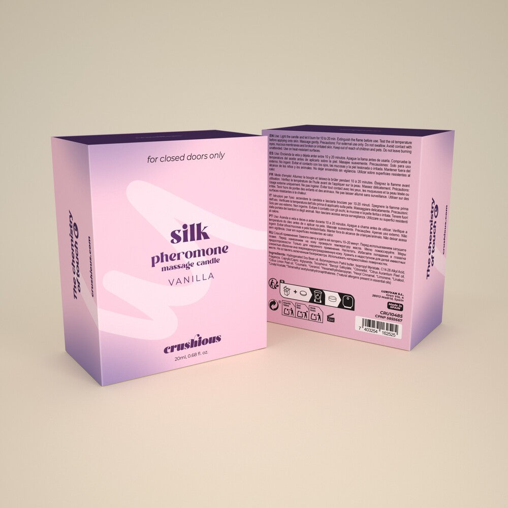 Candela da Massaggio Silk Vanilla
