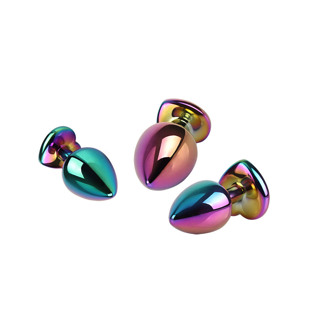 Rainbow Heart Set Plug Anali