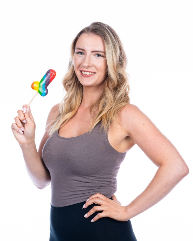 Lecca Lecca Sexy Rainbow Cock Pops - immagine 2