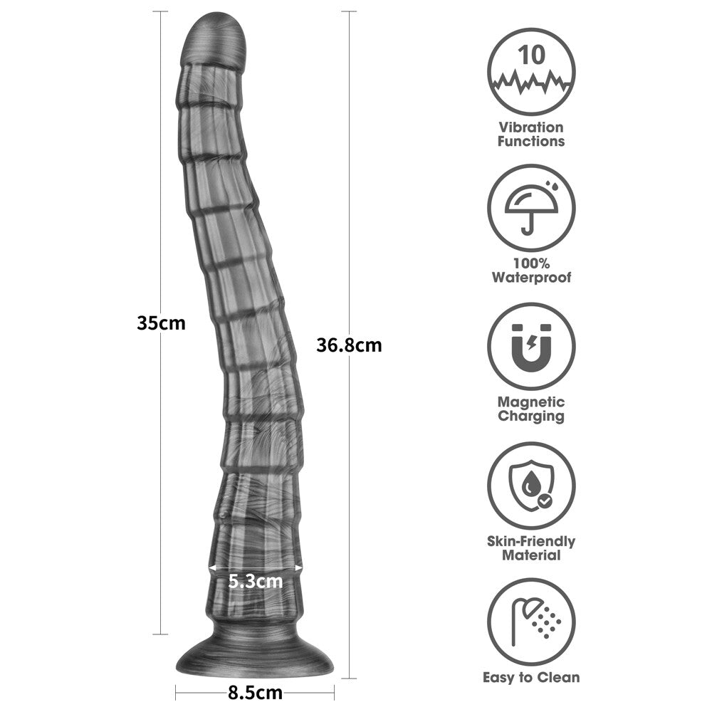 Dildo XXL Vibrax Slider Annihilator - immagine 2