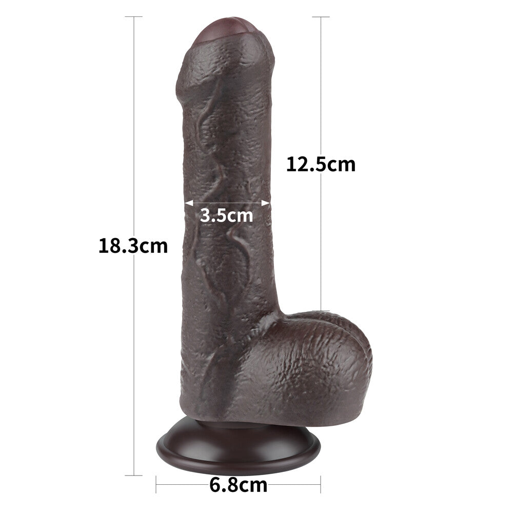 Dildo Realistico Glideron 18,3 cm - immagine 2