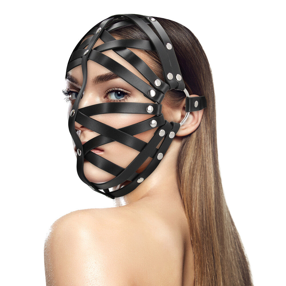 Maschera Bondage Cage - immagine 1
