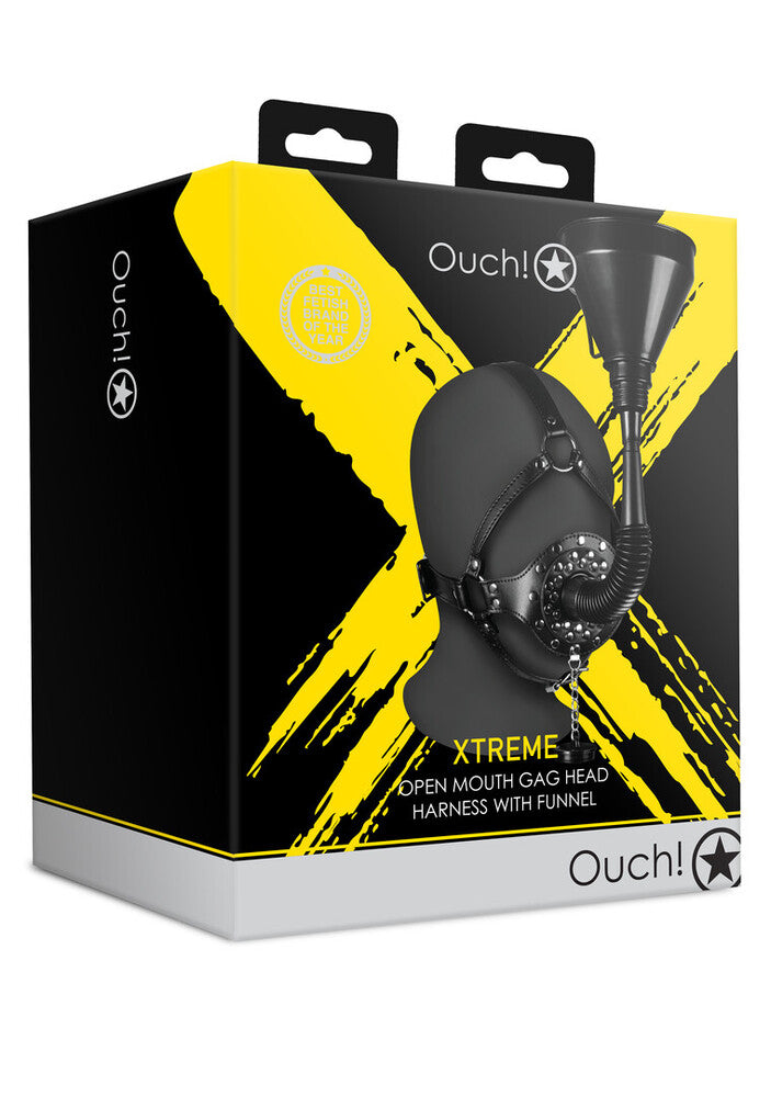 Maschera Bondage con Imbuto Xtreme - immagine 9