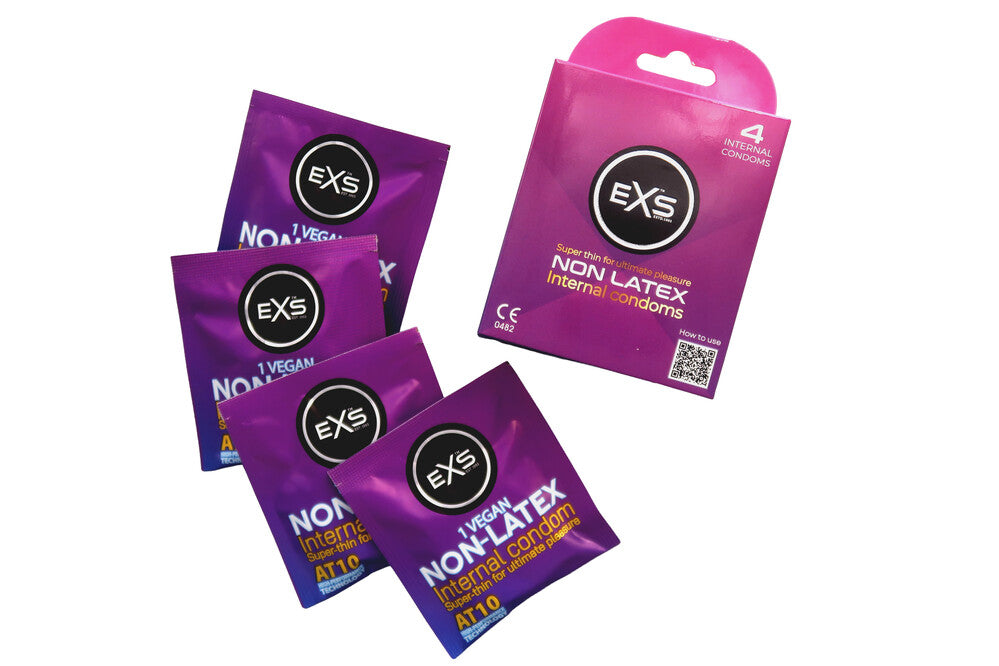 Preservativi Femminili EXS Loop Lace 4 pz - immagine 2