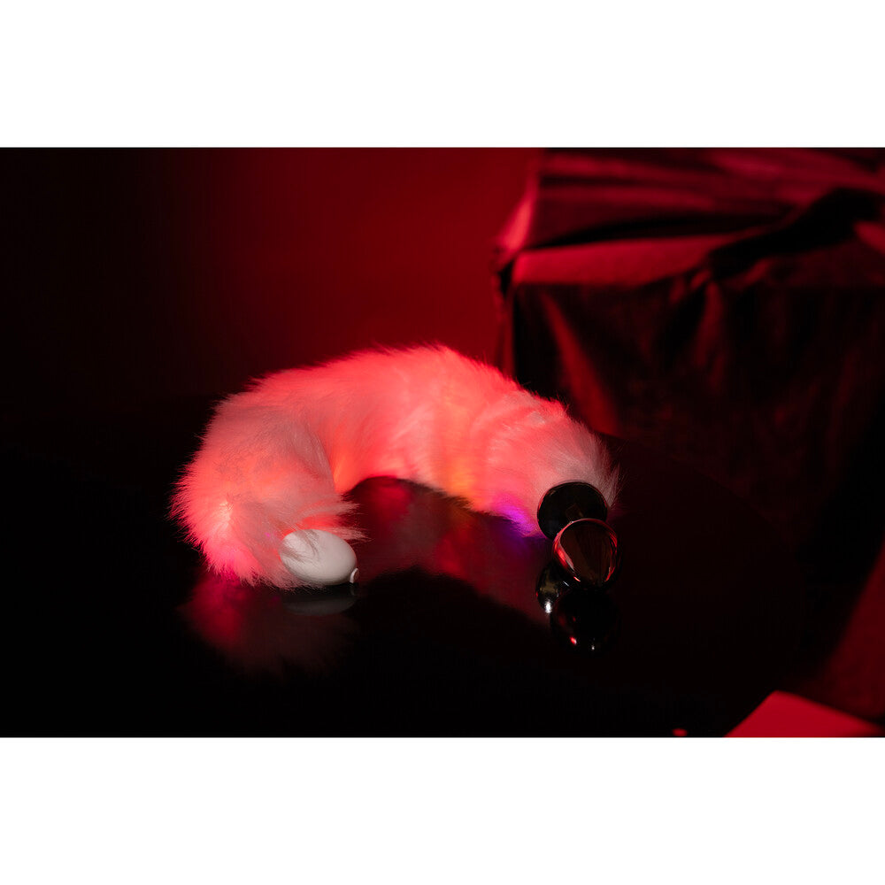 Plug Anale con coda Light-up Fox Tail - immagine 6