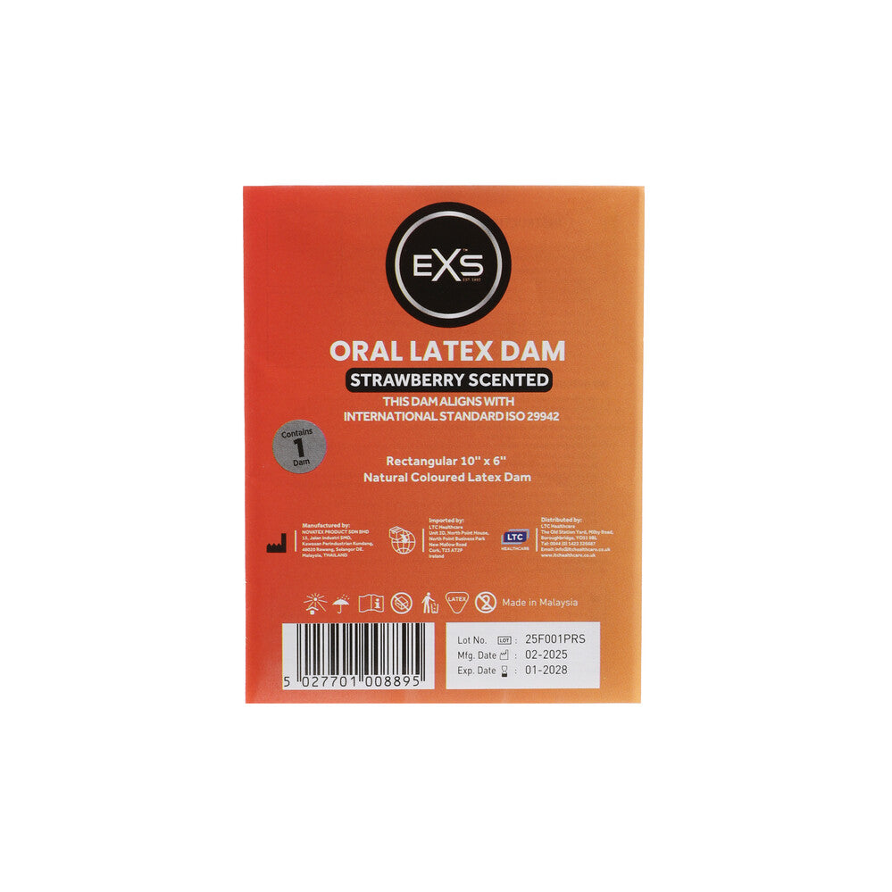 EXS Oral Dams Fragola - immagine 1