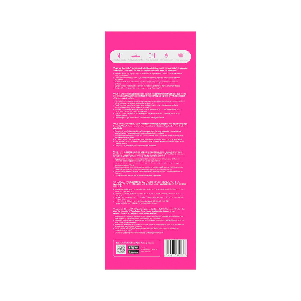 Vibratore Rabbit Lovense Velvo - immagine 9