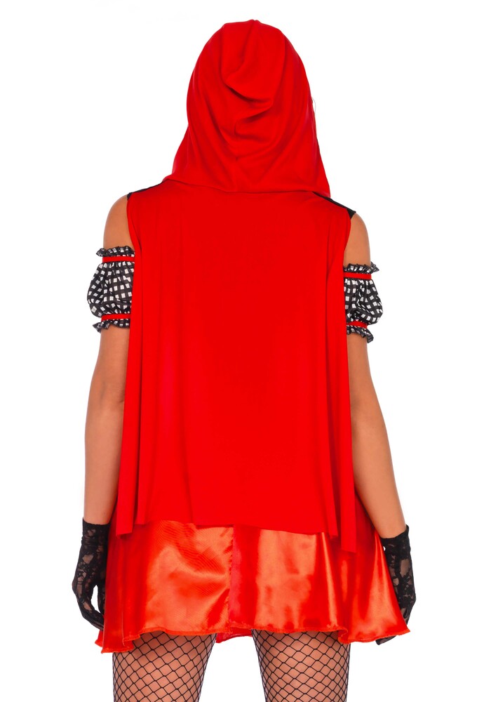 Costume Sexy Little Miss Red - immagine 2