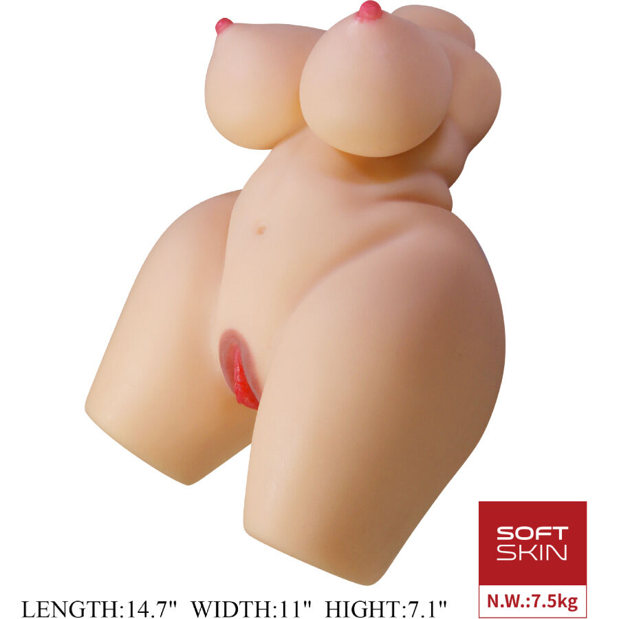 Grace Torso Femminile Realistico Vagina e Anale 7,5 kg