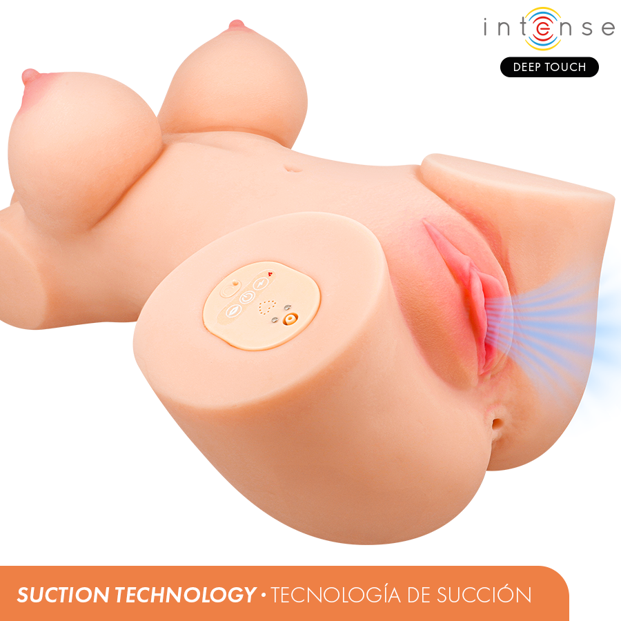 Torso Femminile Vero con Aspirazione, Calore, Vibrazione e Voce 5,5 kg