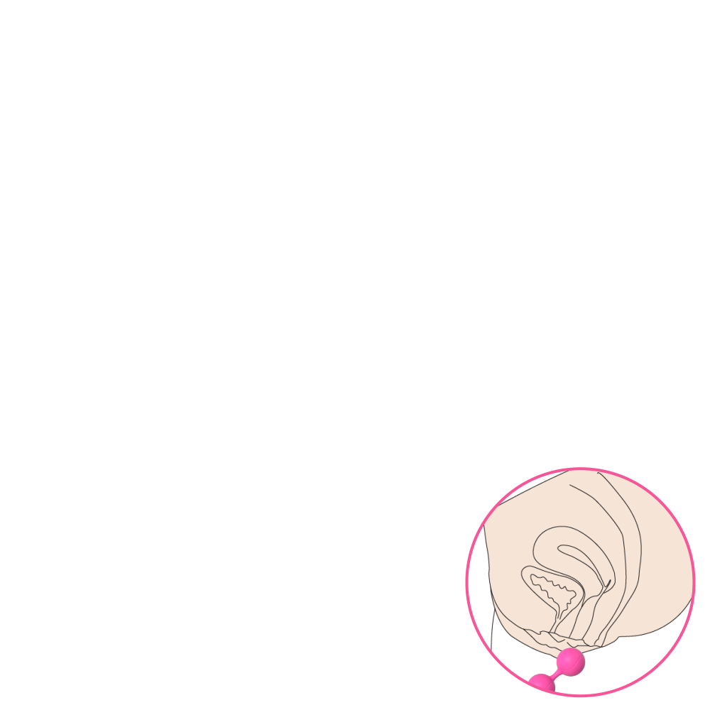 Palline vaginali Clim pink - immagine 2
