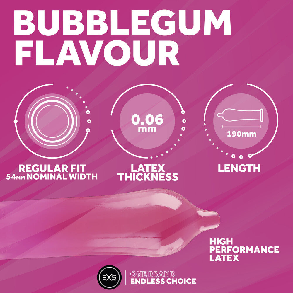 Preservativi Aromatizzati EXS Bubblegum - immagine 3