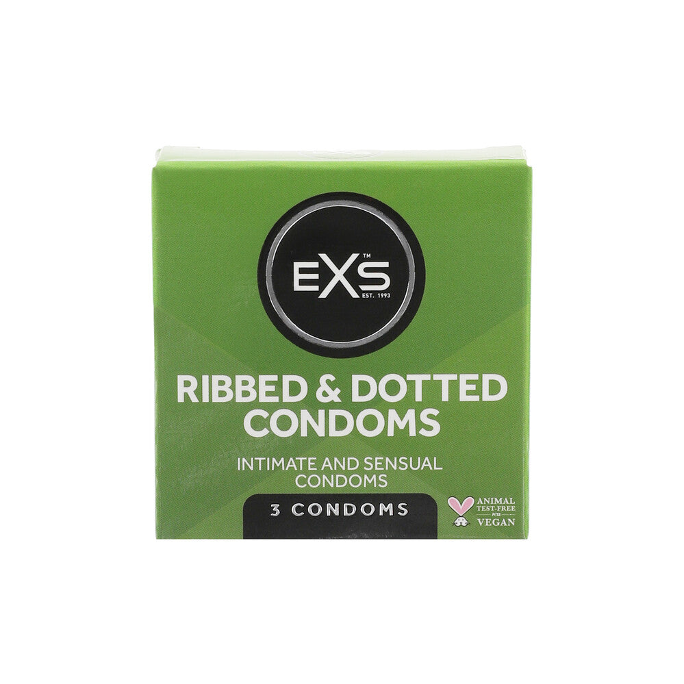 Preservativi Stimolanti EXS Ribbed & Dotted - immagine 6