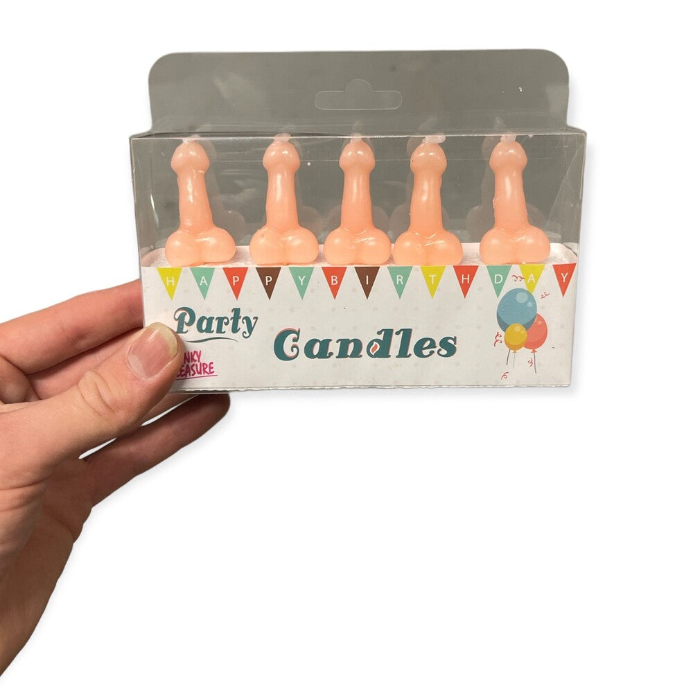 Candeline a Forma di Pene Nature - immagine 1